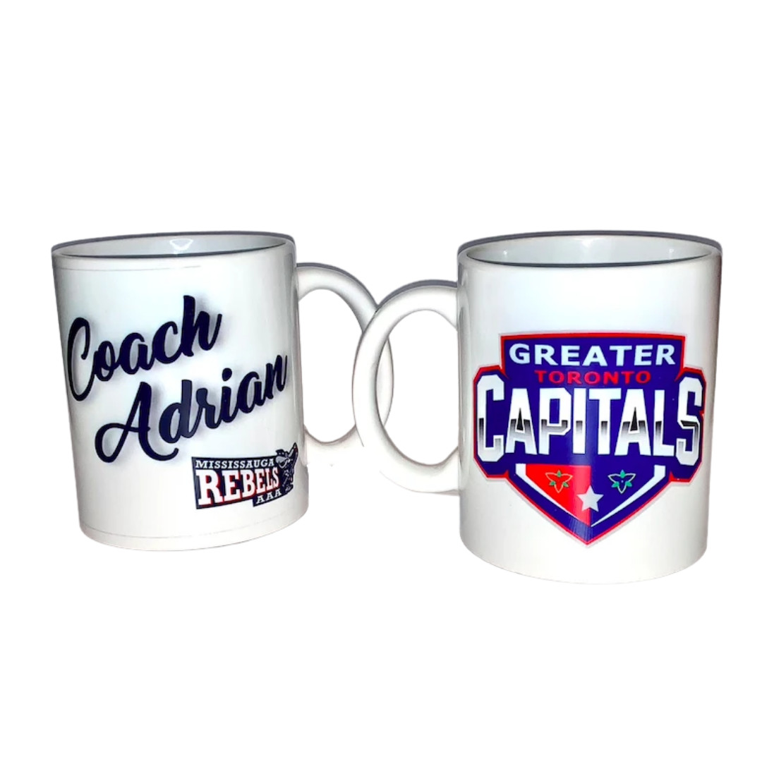 Tasse de hockey sur glace (personnalisée)
